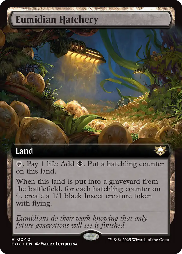 Magic: The Gathering - Eumidian Hatchery - Edge of Eternities Commander