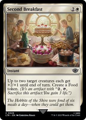 Magic: The Gathering - Second Breakfast Foil - The Lord of the Rings: Tales of Middle-earth