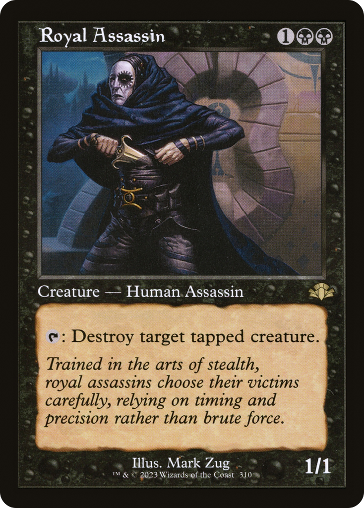 Magic: The Gathering - Royal Assassin Foil - Dominaria Remastered