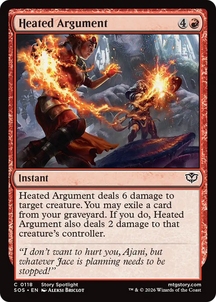 Magic: The Gathering - Heated Argument - Secrets of Strixhaven