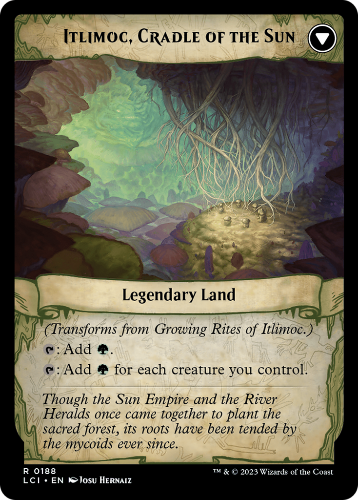 Magic: The Gathering - Growing Rites of Itlimoc // Itlimoc, Cradle of the Sun - The Lost Caverns of Ixalan
