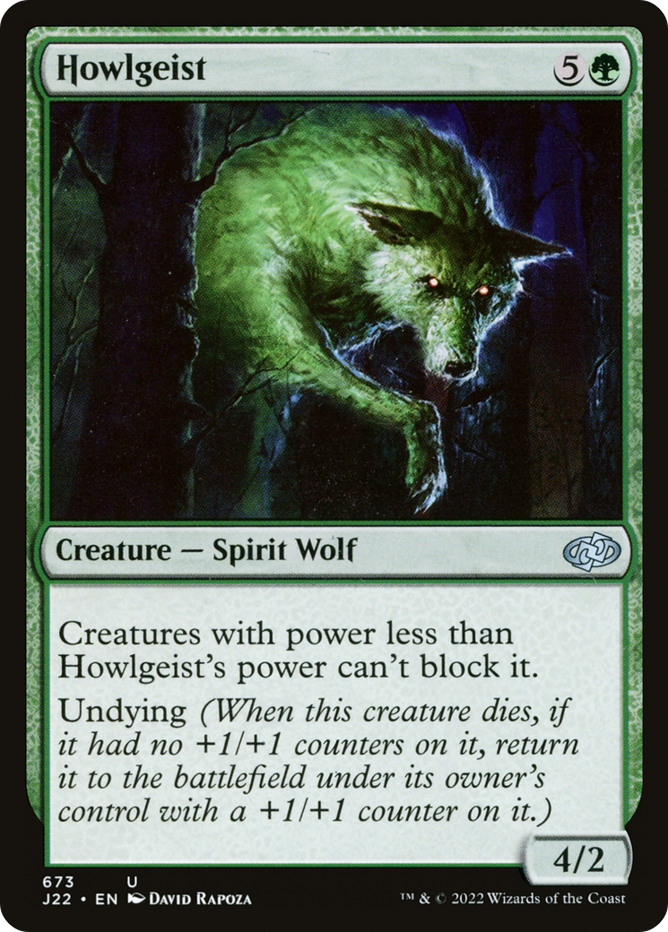 Magic: The Gathering - Howlgeist - Jumpstart 2022