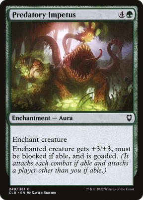 Magic: The Gathering - Predatory Impetus - Commander Legends: Battle for Baldur's Gate