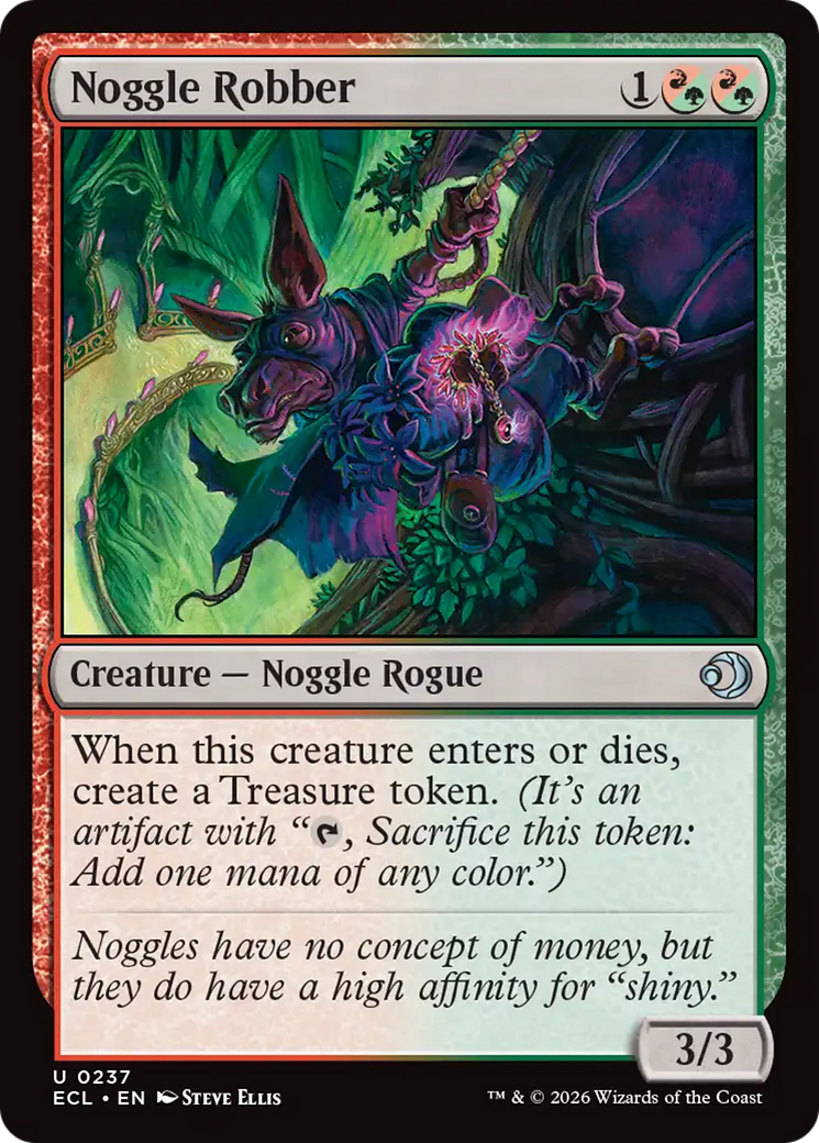 Magic: The Gathering - Noggle Robber Foil - Lorwyn Eclipsed