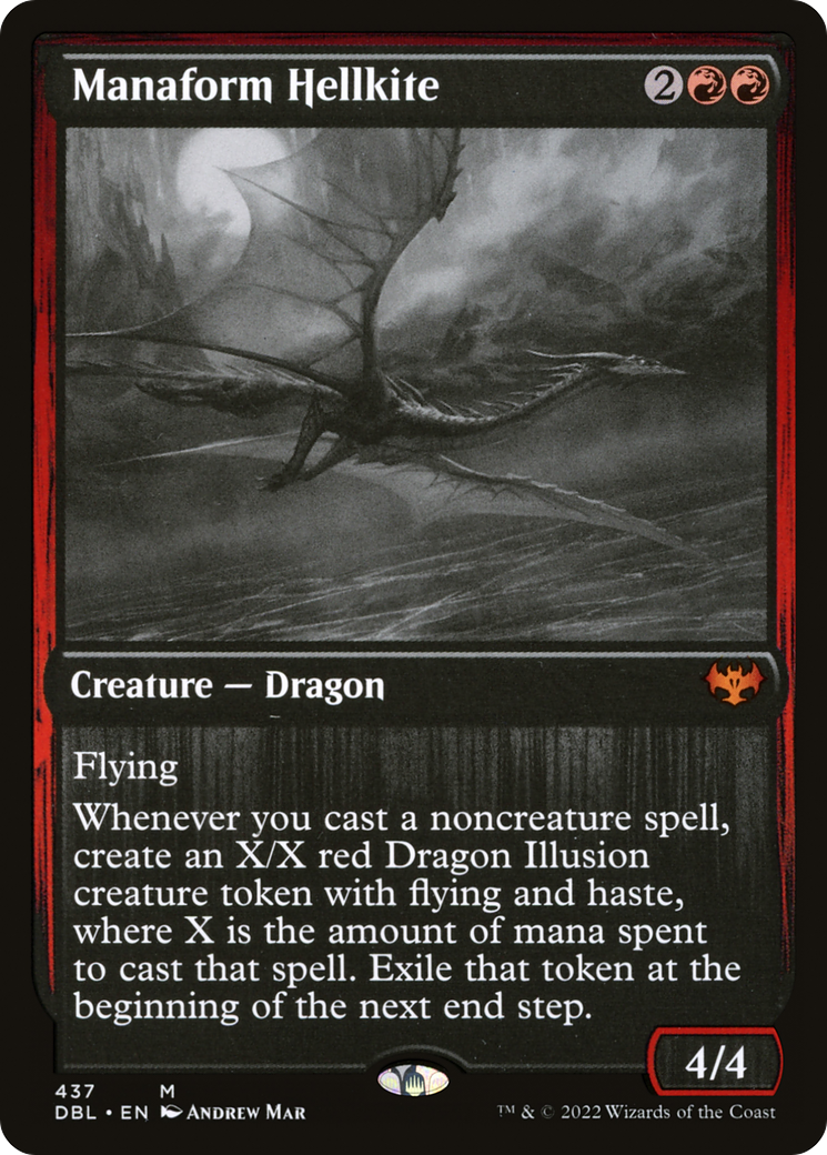 Magic: The Gathering - Manaform Hellkite - Innistrad: Double Feature