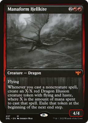 Magic: The Gathering - Manaform Hellkite - Innistrad: Double Feature