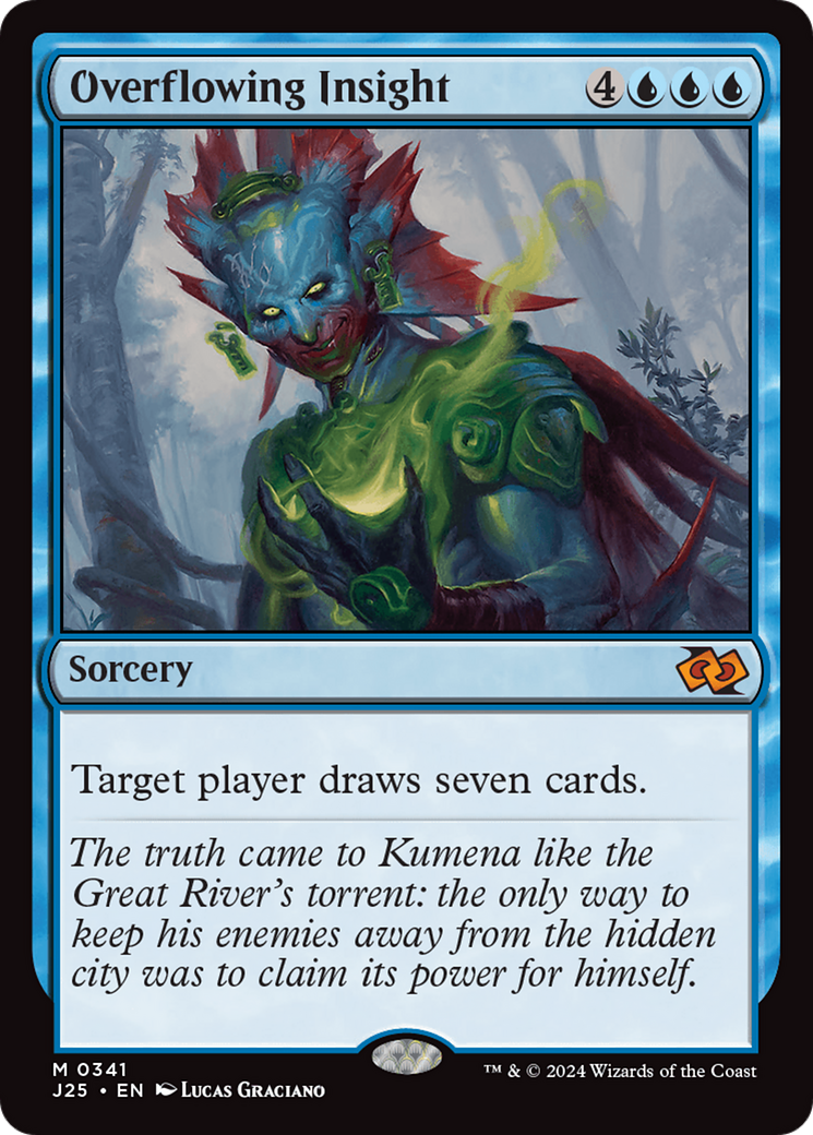Magic: The Gathering - Overflowing Insight - Foundations Jumpstart