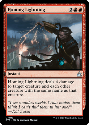 Magic: The Gathering - Homing Lightning - Ravnica Remastered