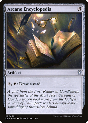 Magic: The Gathering - Arcane Encyclopedia - Commander Legends: Battle for Baldur's Gate