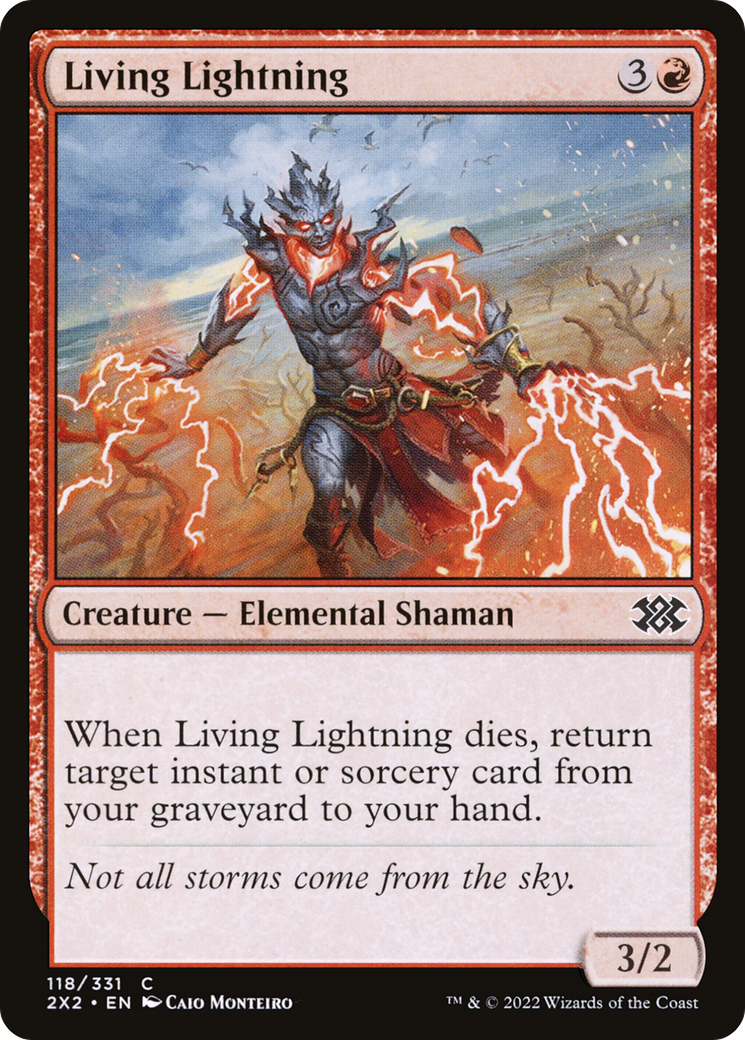 Magic: The Gathering - Living Lightning - Double Masters 2022
