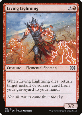 Magic: The Gathering - Living Lightning - Double Masters 2022