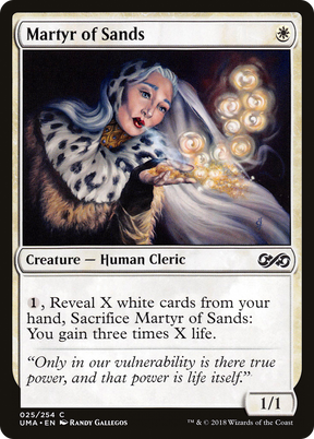 Magic: The Gathering - Martyr of Sands Foil - Ultimate Masters