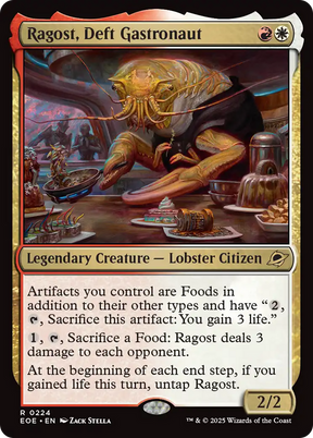 Magic: The Gathering - Ragost, Deft Gastronaut Foil - Edge of Eternities