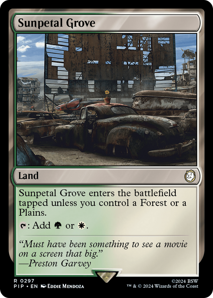 Magic: The Gathering - Sunpetal Grove - Fallout