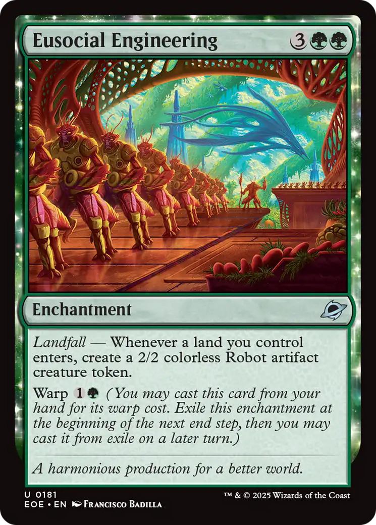 Magic: The Gathering - Eusocial Engineering Foil - Edge of Eternities