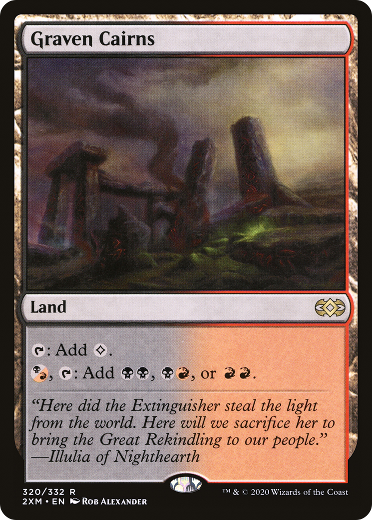 Magic: The Gathering - Graven Cairns Foil - Double Masters