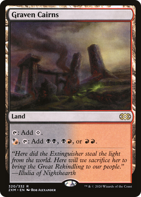 Magic: The Gathering - Graven Cairns Foil - Double Masters