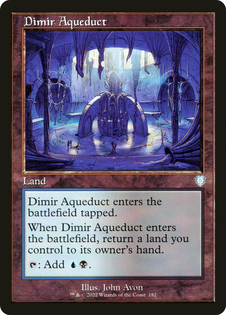 Magic: The Gathering - Dimir Aqueduct - The Brothers' War Commander