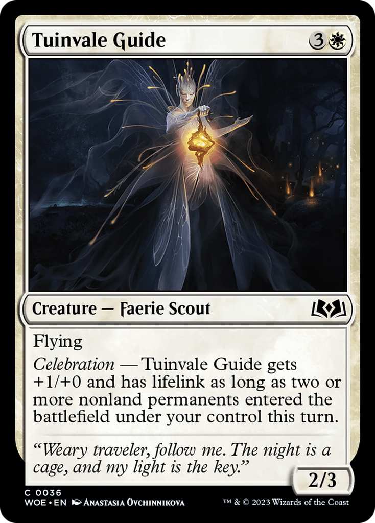 Magic: The Gathering - Tuinvale Guide Foil - Wilds of Eldraine