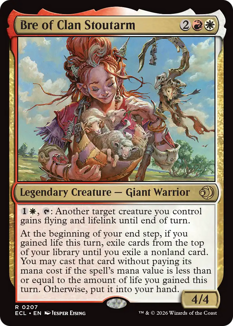 Magic: The Gathering - Bre of Clan Stoutarm Foil - Lorwyn Eclipsed