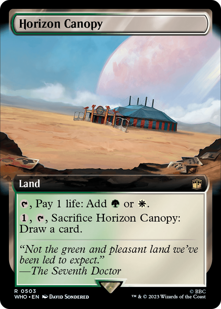 Magic: The Gathering - Horizon Canopy - Doctor Who