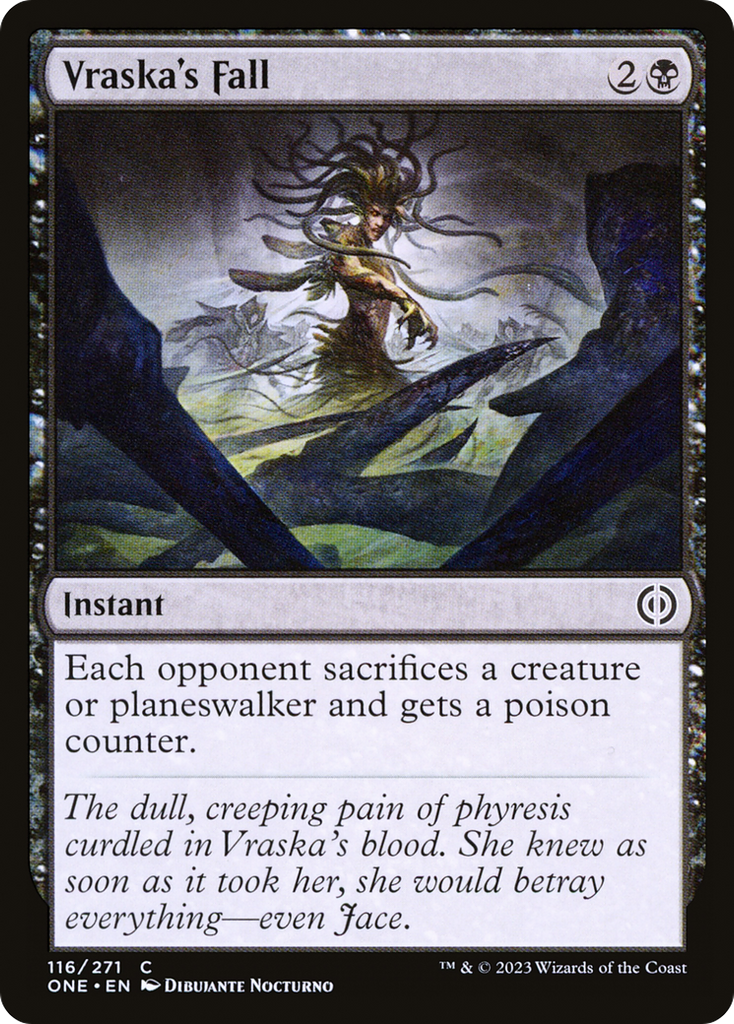 Magic: The Gathering - Vraska's Fall Foil - Phyrexia: All Will Be One