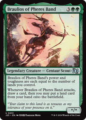 Magic: The Gathering - Braulios of Pheres Band - Foundations Jumpstart