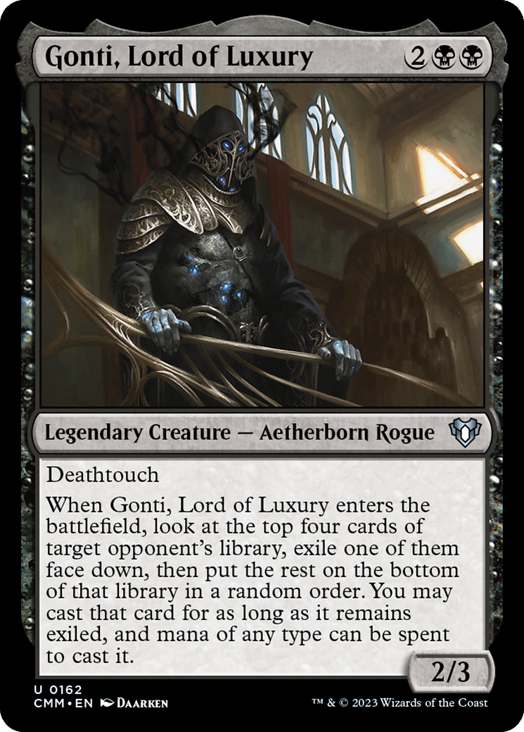 Magic: The Gathering - Gonti, Lord of Luxury Foil - Commander Masters