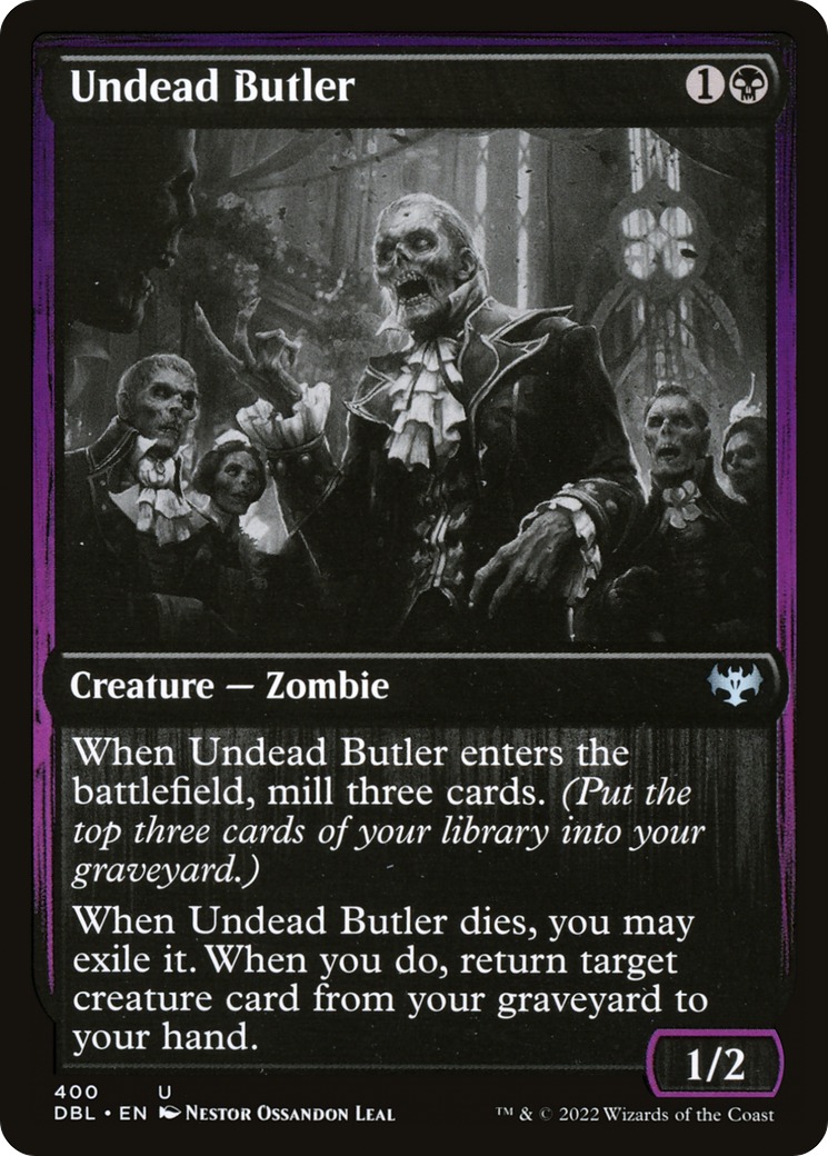 Magic: The Gathering - Undead Butler - Innistrad: Double Feature