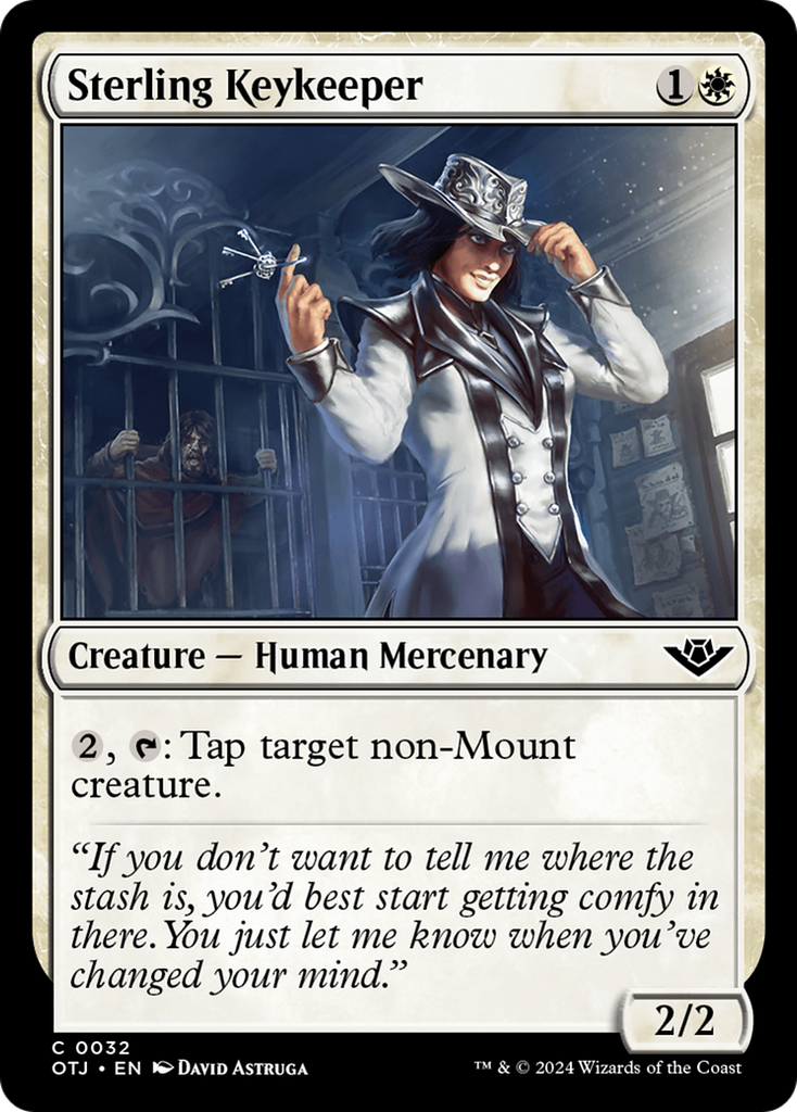 Magic: The Gathering - Sterling Keykeeper - Outlaws of Thunder Junction