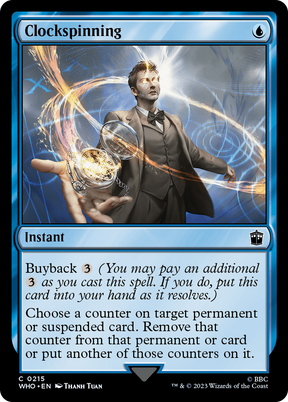 Magic: The Gathering - Clockspinning - Doctor Who