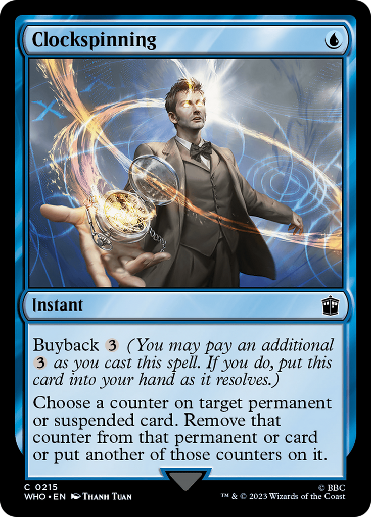 Magic: The Gathering - Clockspinning - Doctor Who