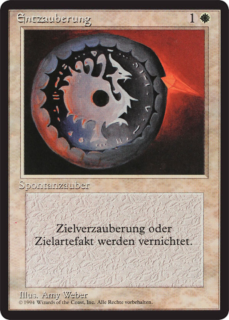 Magic: The Gathering - Entzauberung - Foreign Black Border