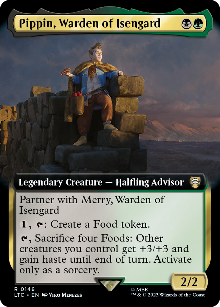 Magic: The Gathering - Pippin, Warden of Isengard - Tales of Middle-earth Commander