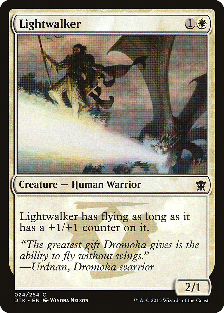 Magic: The Gathering - Lightwalker Foil - Dragons of Tarkir