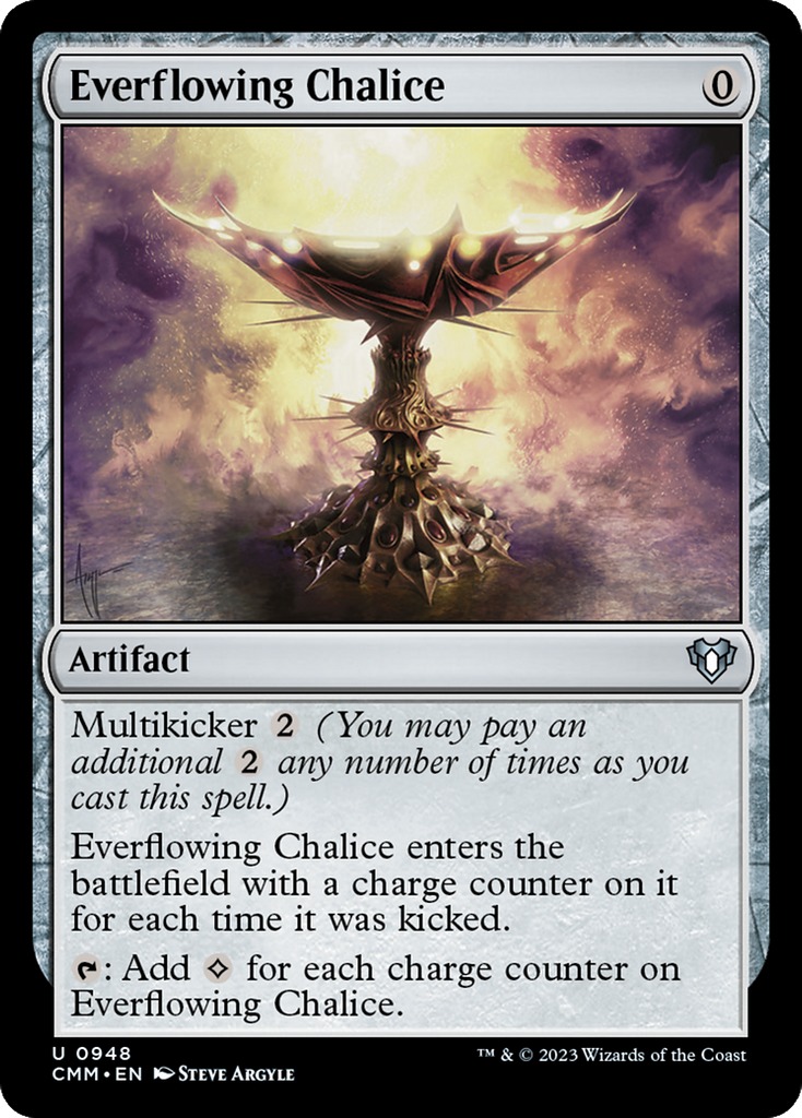 Magic: The Gathering - Everflowing Chalice - Commander Masters