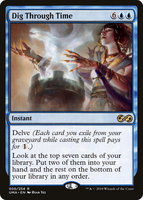Magic: The Gathering - Dig Through Time Foil - Ultimate Masters