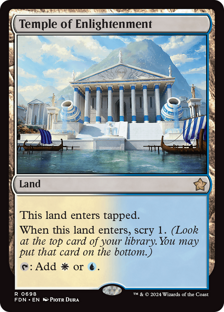 Magic: The Gathering - Temple of Enlightenment - Foundations