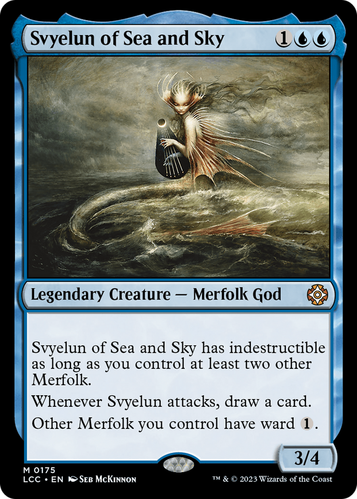 Magic: The Gathering - Svyelun of Sea and Sky - The Lost Caverns of Ixalan Commander