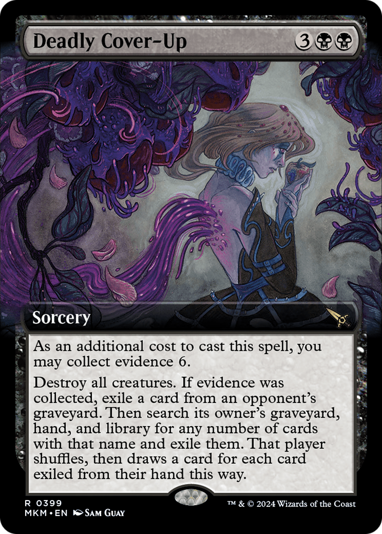 Magic: The Gathering - Deadly Cover-Up Foil - Murders at Karlov Manor