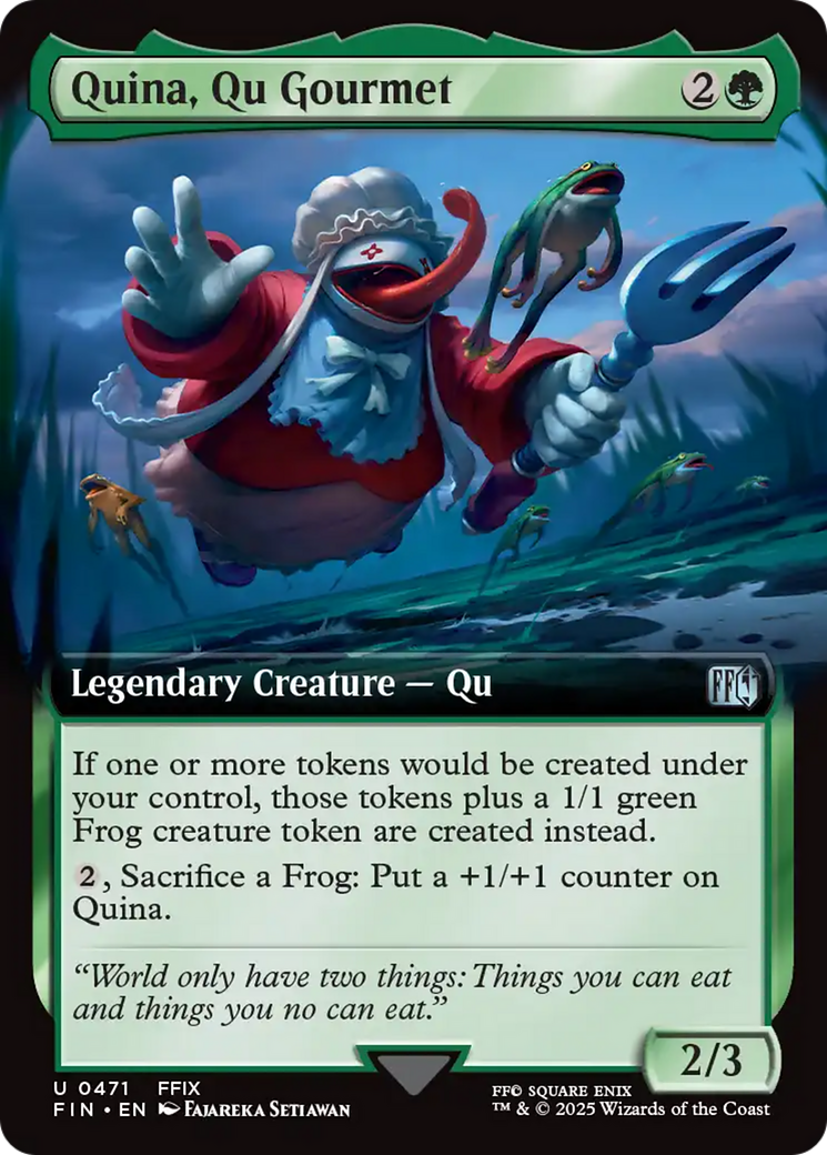 Magic: The Gathering - Quina, Qu Gourmet Foil - Final Fantasy