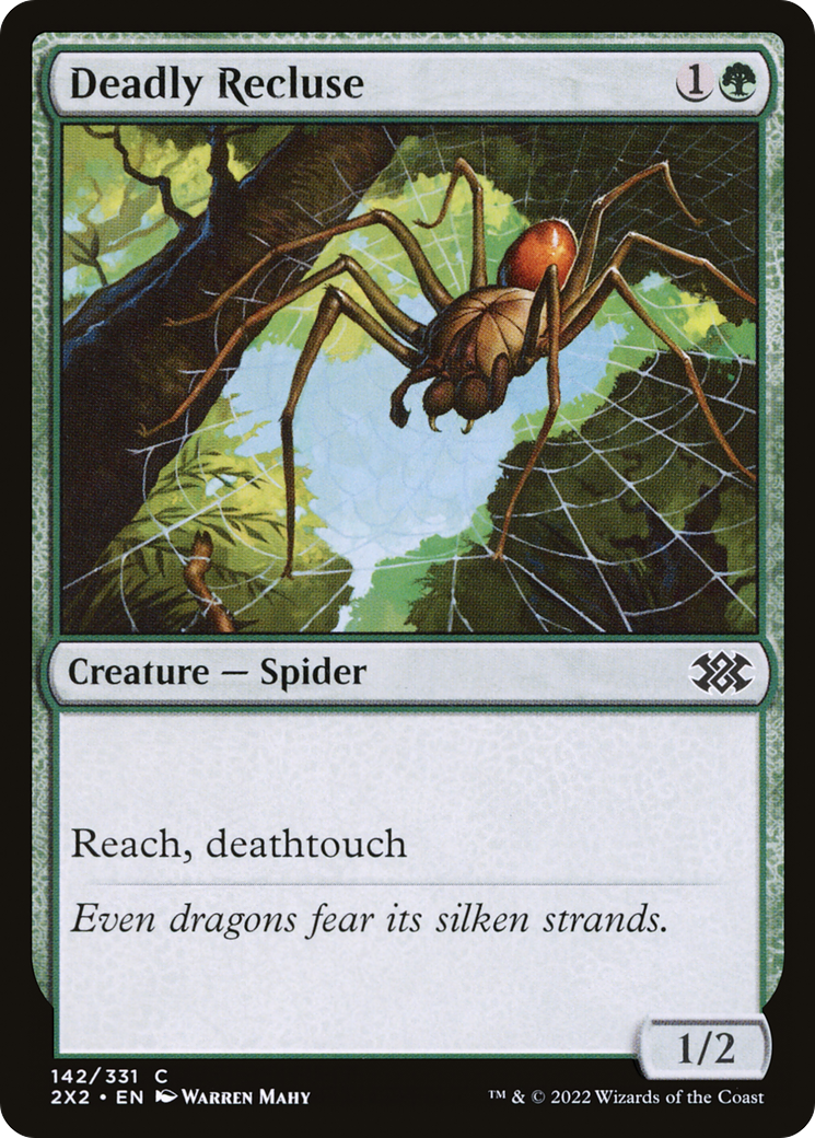 Magic: The Gathering - Deadly Recluse - Double Masters 2022