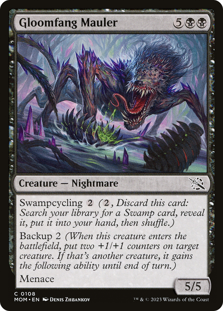 Magic: The Gathering - Gloomfang Mauler Foil - March of the Machine