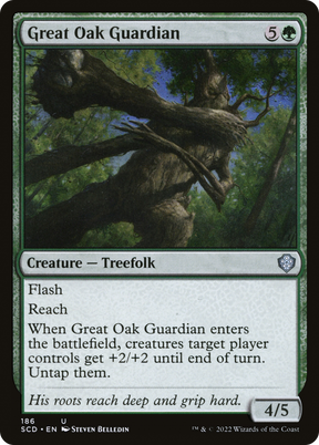 Magic: The Gathering - Great Oak Guardian - Starter Commander Decks