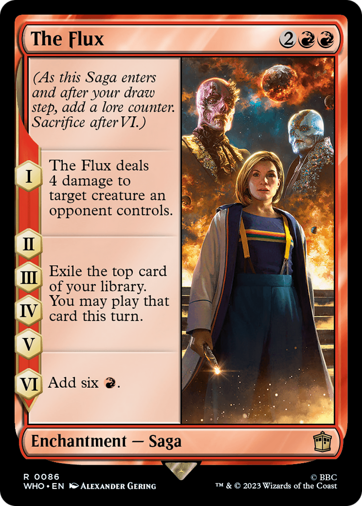 Magic: The Gathering - The Flux Foil - Doctor Who