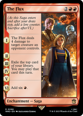 Magic: The Gathering - The Flux Foil - Doctor Who