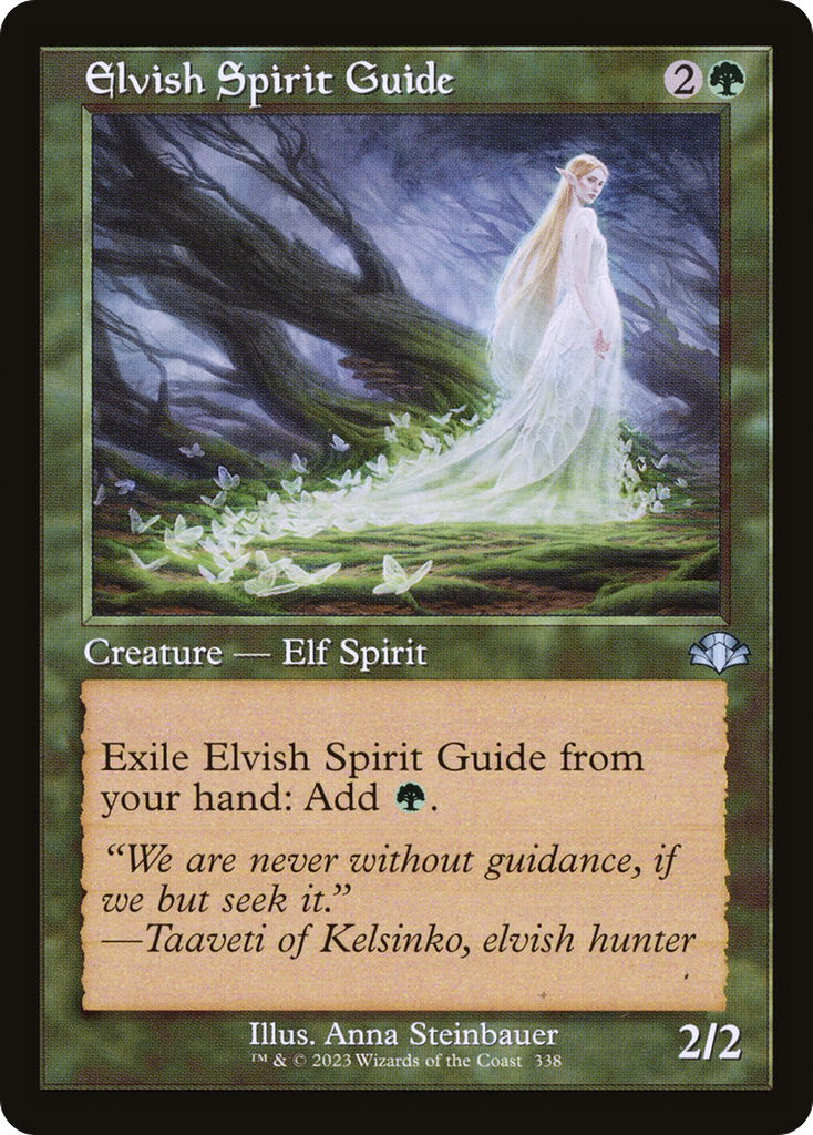 Magic: The Gathering - Elvish Spirit Guide - Dominaria Remastered