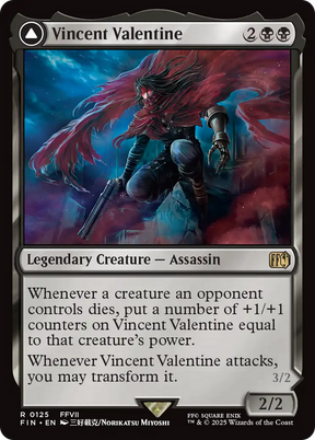 Magic: The Gathering - Vincent Valentine // Galian Beast Foil - Final Fantasy