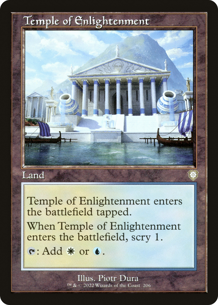 Magic: The Gathering - Temple of Enlightenment - The Brothers' War Commander