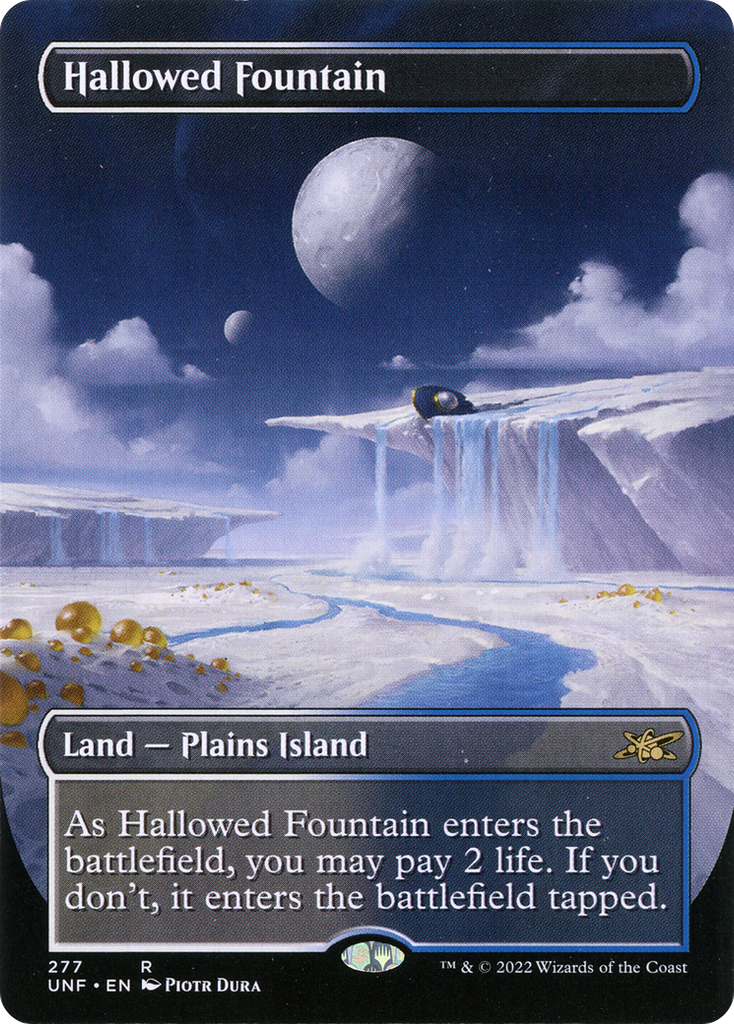 Magic: The Gathering - Hallowed Fountain Foil - Unfinity